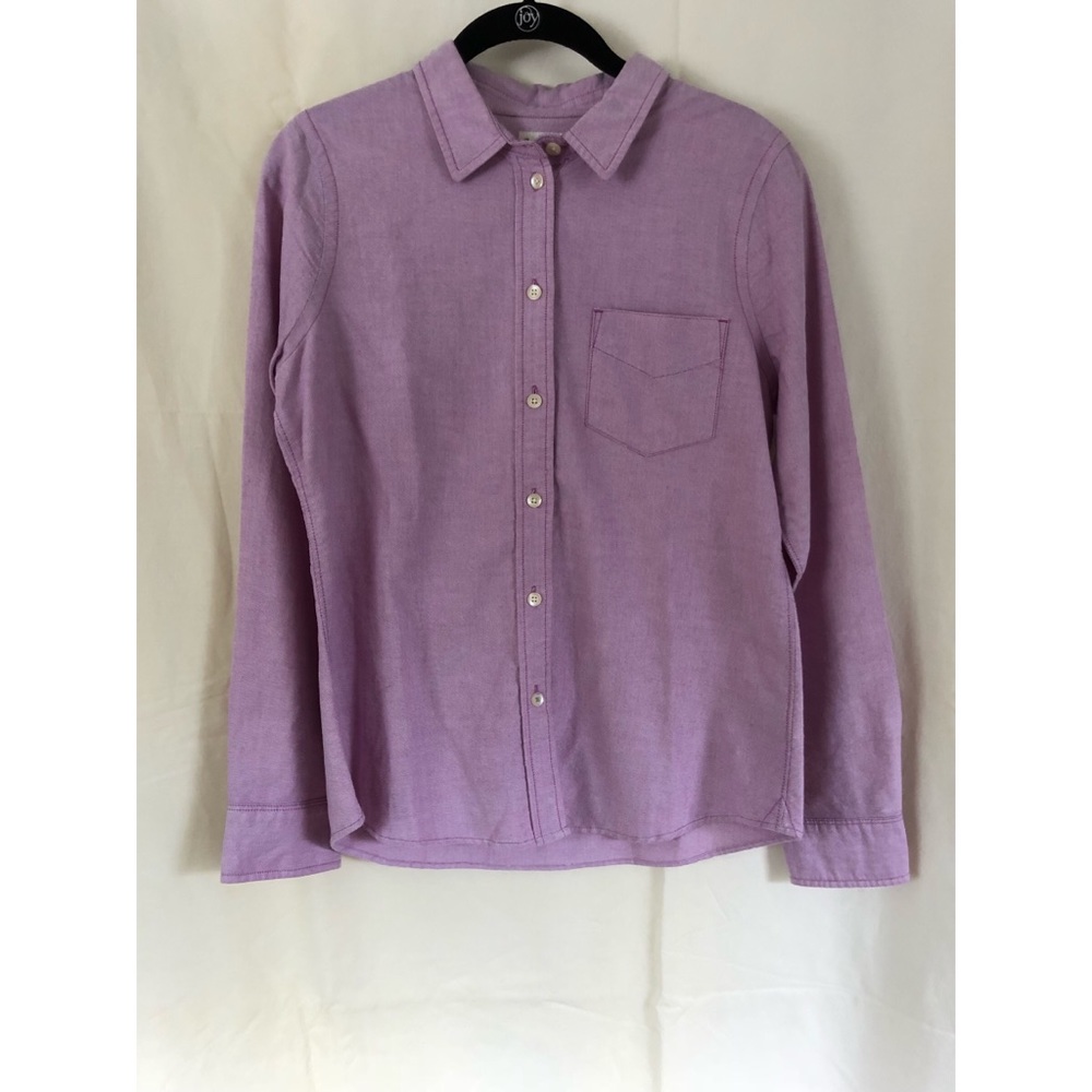 Broadway and Broome Madewell Purple Button Down